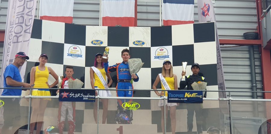 Joran LENEUTRE, champion de Normandie et Vainqueur du Trophée Kart Mag 2019